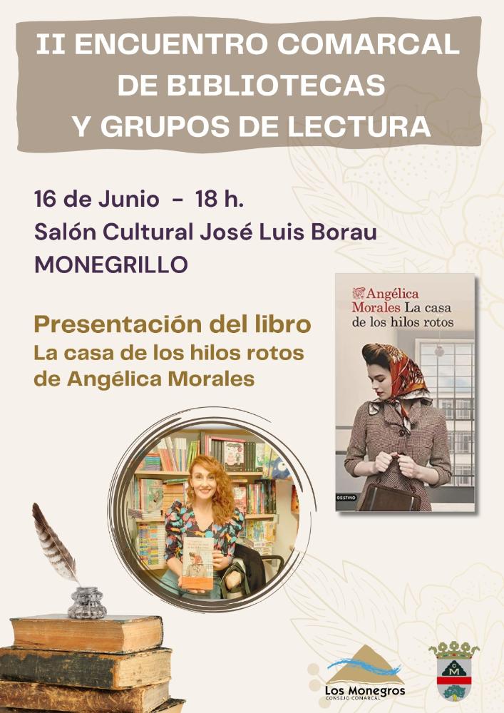Imagen El II Encuentro comarcal de bibliotecas y grupos de lectura de Los Monegros se celebrará este viernes 16 de junio en Monegrillo